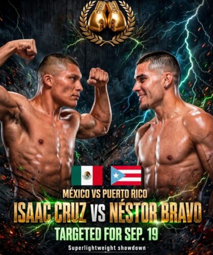 Isaac Cruz vs. Nestor Bravo