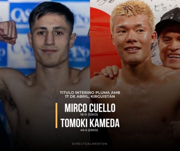 Mirco Cuello vs. Tomoki Kameda