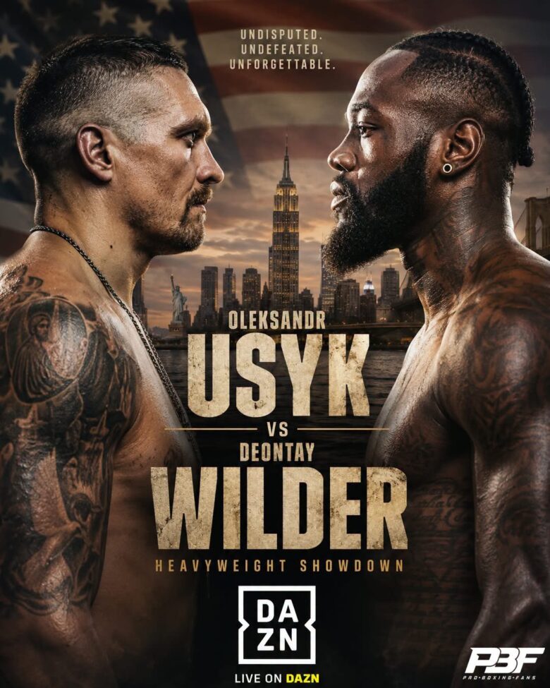 Oleksandr Usyk vs. Deontay Wilder