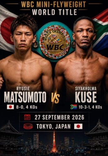 Siyakholwa Kuse vs. Ryusei Matsumoto