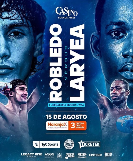 Adrian Robledoohn vs. John Laryea