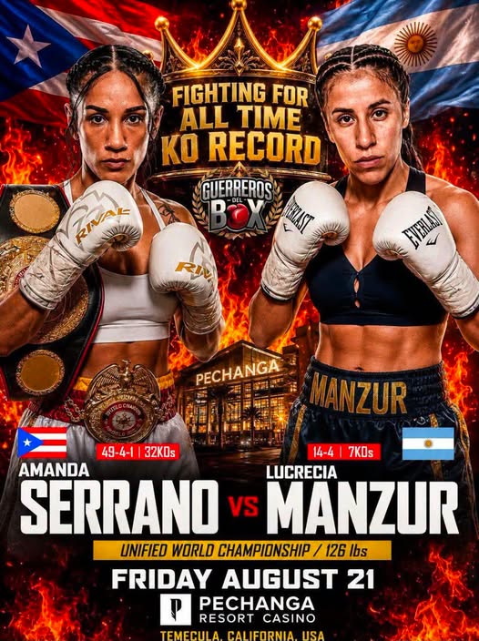 Amanda Serrano vs. Lucrecia Manzur