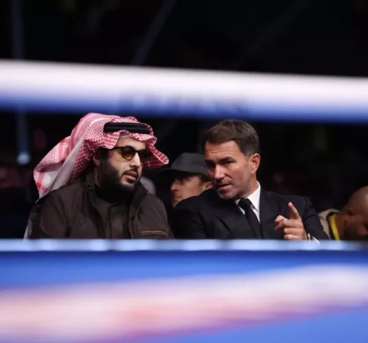Eddie Hearn & Turki Al-Alshikh