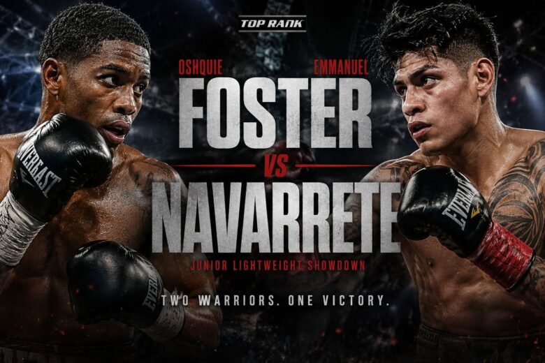 Emanuel Navarrete vd. O'Shaquie Foster