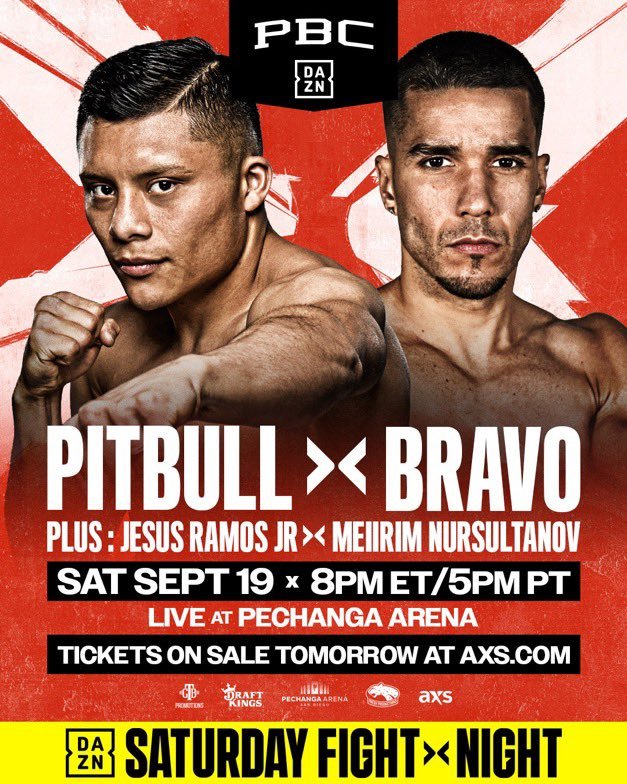Isaac “Pitbull” Cruz vs. Nestor Bravo