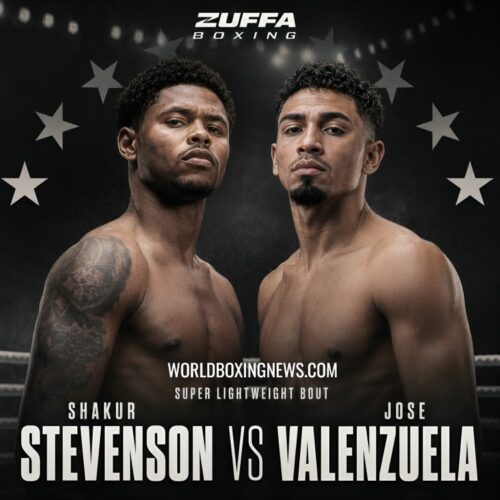 Shakur Stevenson vs. Jose Valenzuela