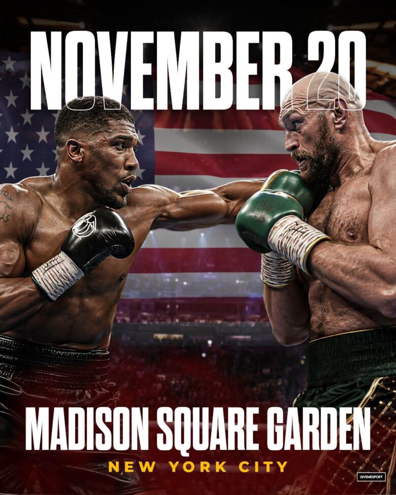 Tyson Fury vs. Anthony Joshua vs. Anthony Joshua