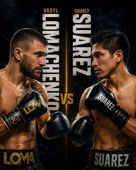 Vasyl Lomachenko vs. Charly Suarez